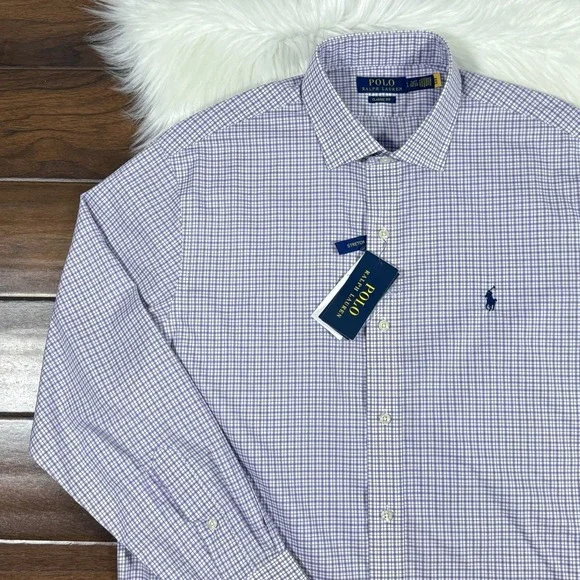 Polo Ralph Lauren Size XL / 17.5 / 34 - 35 Classic Fit Button Up Dress Shirt